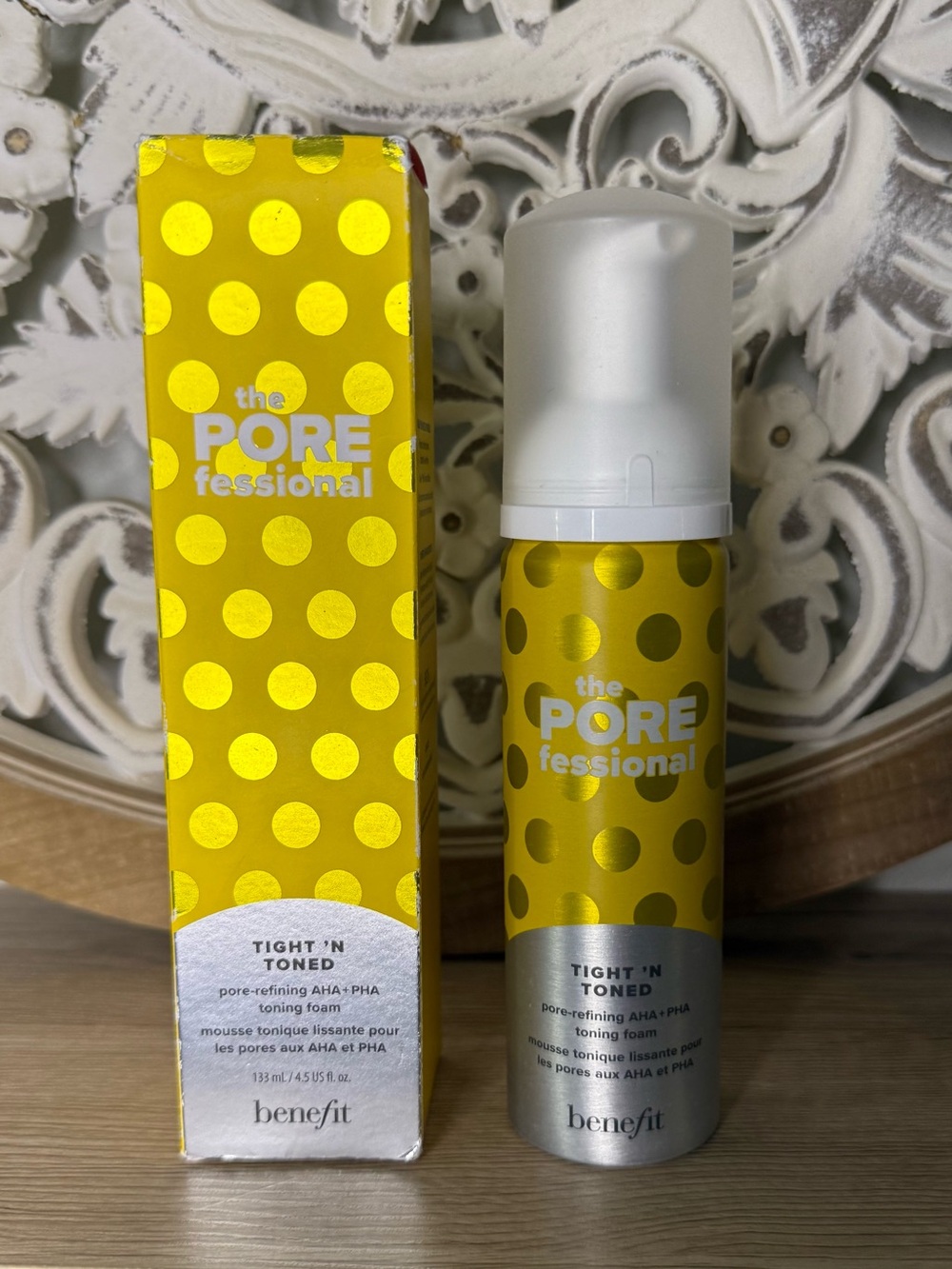 Benefit The Porefessional Tight 'N Toned Pore-Refining Aha+Pha Toning Foam 4.5